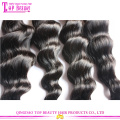 Best quality bouncy wave natural color virgin malaysian hair